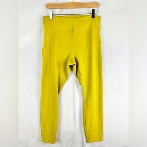 LULULEMON Instil Legging‎ 25 inch Auric Gold Size 12 High Rise Smooth